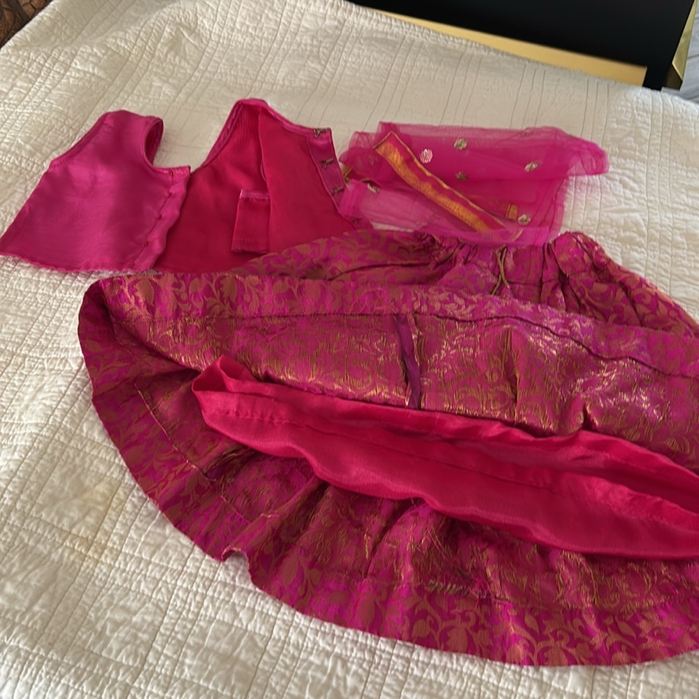 Infant Indian dress 9-12 mo sz - Picture 2 of 4